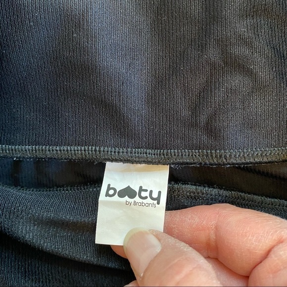 Booty by Brabants Curvy Shorts Black Purple OS CURVY - Picture 5 of 9